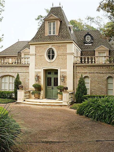 french country roof exterior